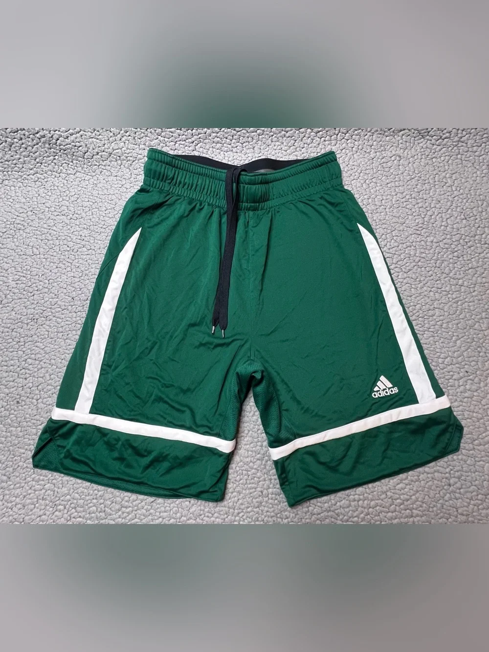 Adidas Squadra 25 Soccer Shorts Big Boys Size Medium Greens & White Athletic